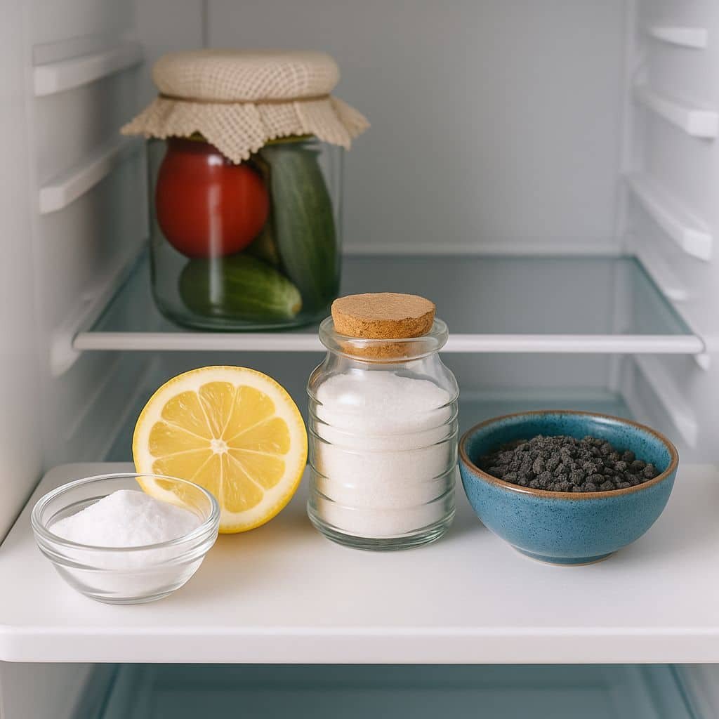 Geruch aus dem Kühlschrank entfernen mit Hausmitteln