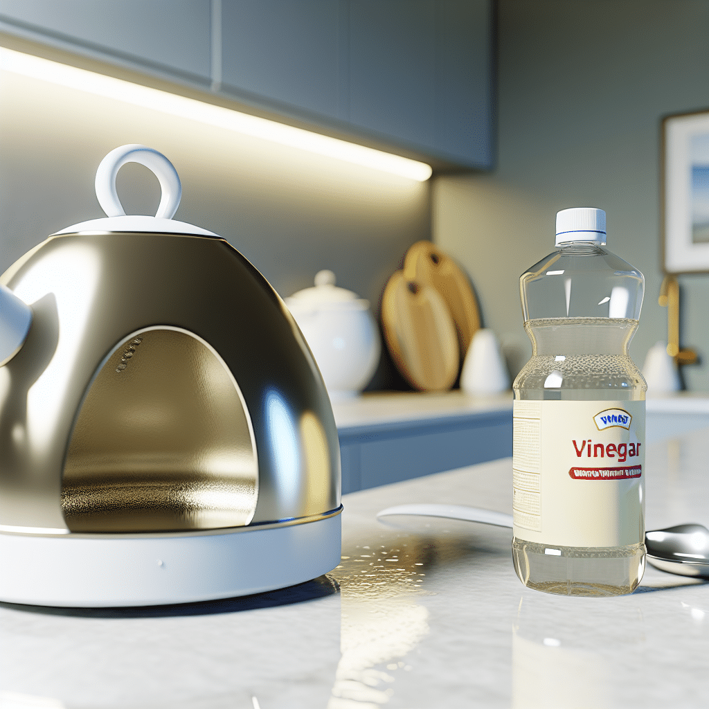 Wasserkocher entkalken mit Essig und Hausmitteln
