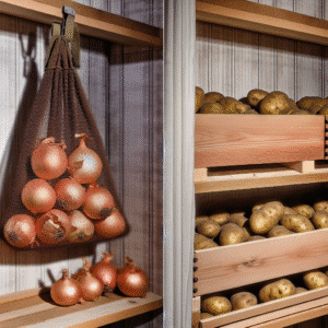 Zwiebeln richtig lagern für lange Frische
